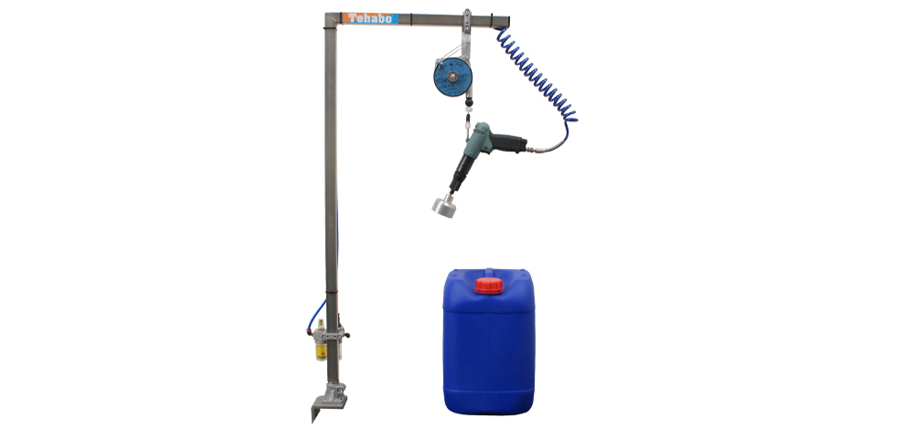Kappenschrauber pneumatisches Handgerät