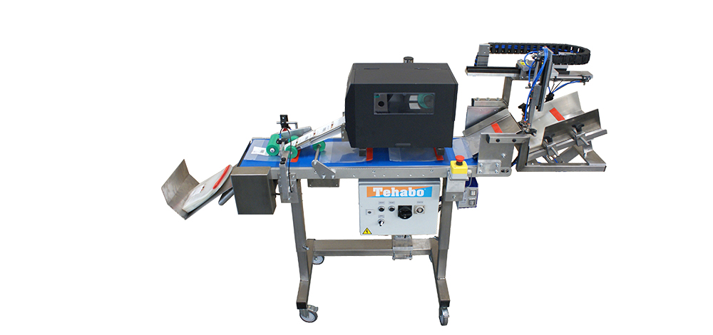 Beutel-Trenner mit Drucker und Etikettiersystem