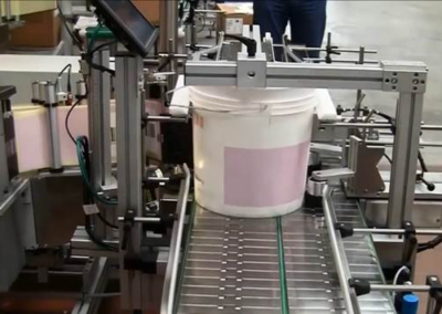 ADLP Eimer Etikettiermaschine